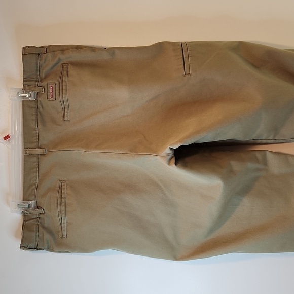 Dickies Khaki Work Utility Pants Comfortable Durable Men's Sz 38x30 EUC NICE! - Picture 12 of 15